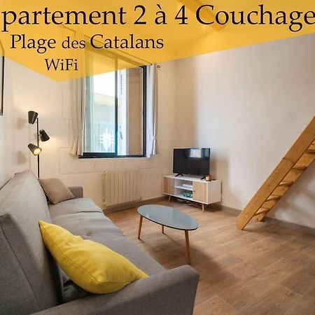 Appartement Tout Equipe Proche De La Plage 2 A 4 Couchages Marseille Bagian luar foto